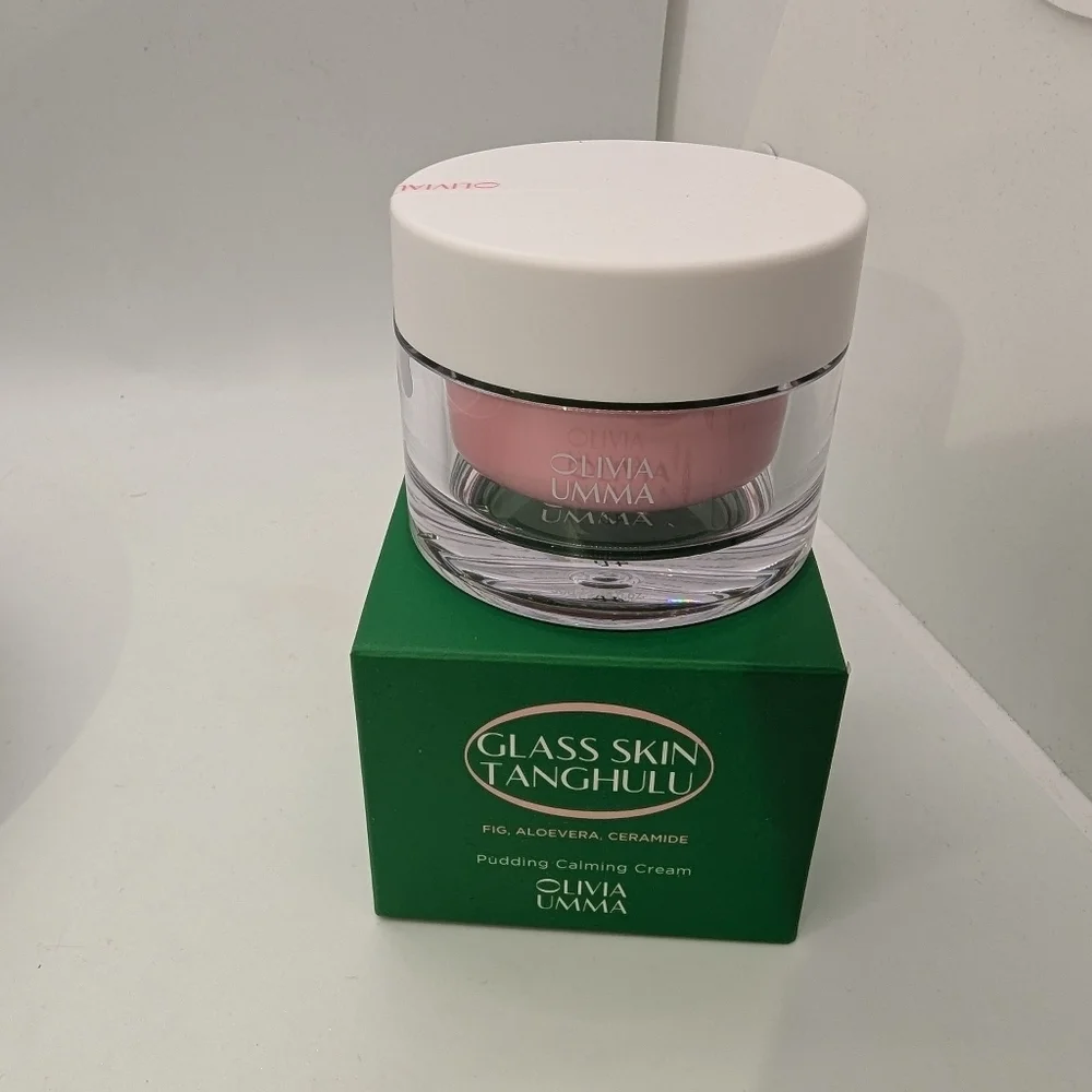 NIB Sealed Olivia Umma Glass Skin Tanghulu Pudding Calming Cream 1.76 FL OZ